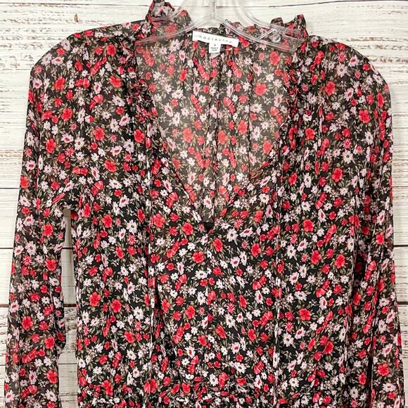 NEW Socialite Smock Waist Floral Mini Dress, NWOT, Size Small - Picture 6 of 14